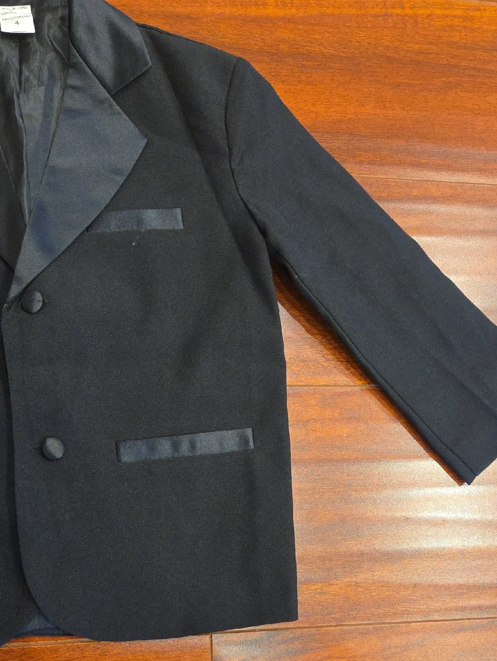 Boys Tuxedo Jacket size 4